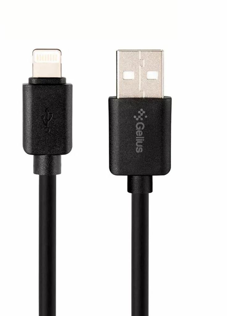 Зарядное устройство Ultra Voyager GU-CC02 2USB 2.4A + Cable iPhone X Black (00000077716) Gelius (216637355)