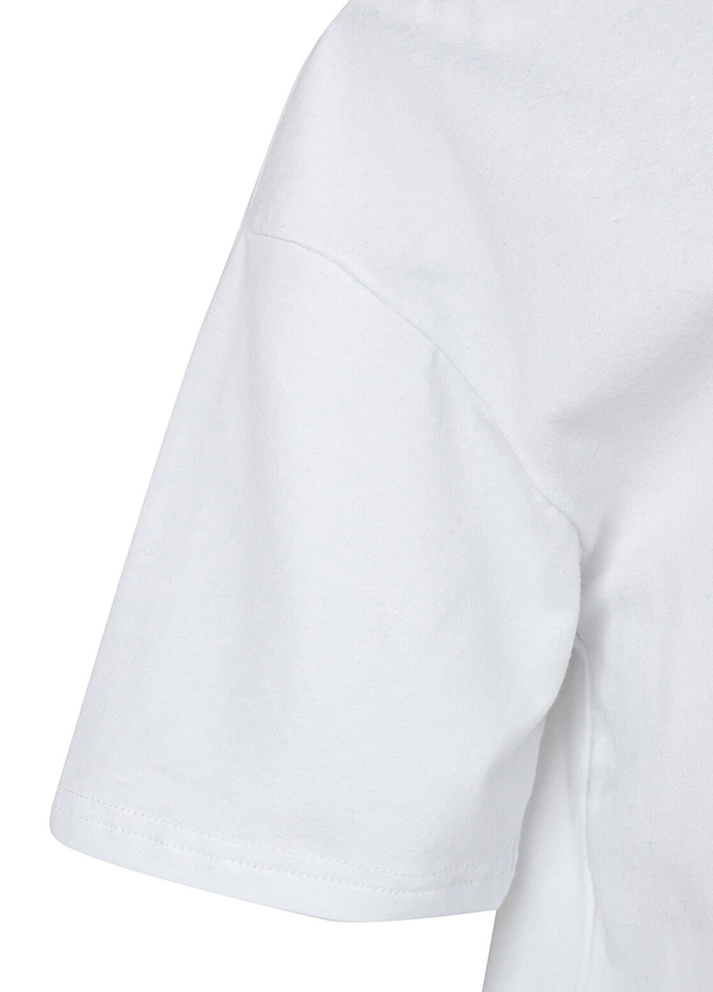 Белая летняя футболка Garnamama