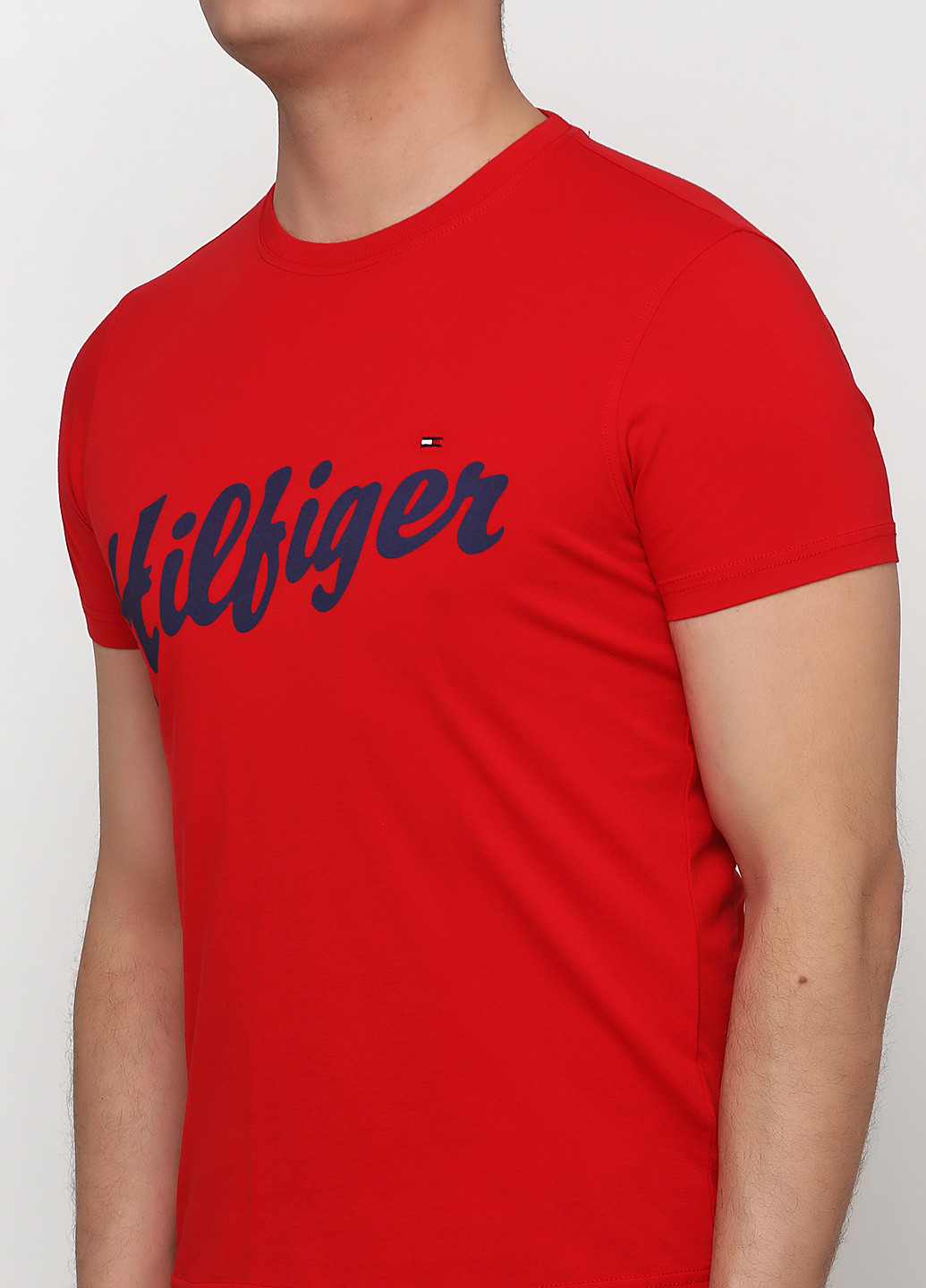 Червона літня футболка Tommy Hilfiger