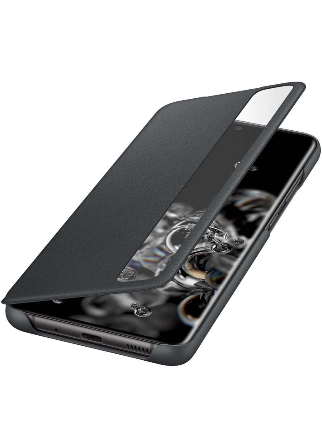 Чехол-книжка S-View Flip Cover EF-ZG988CBEGRU для Galaxy S20 Ultra Черный Samsung (215489135)