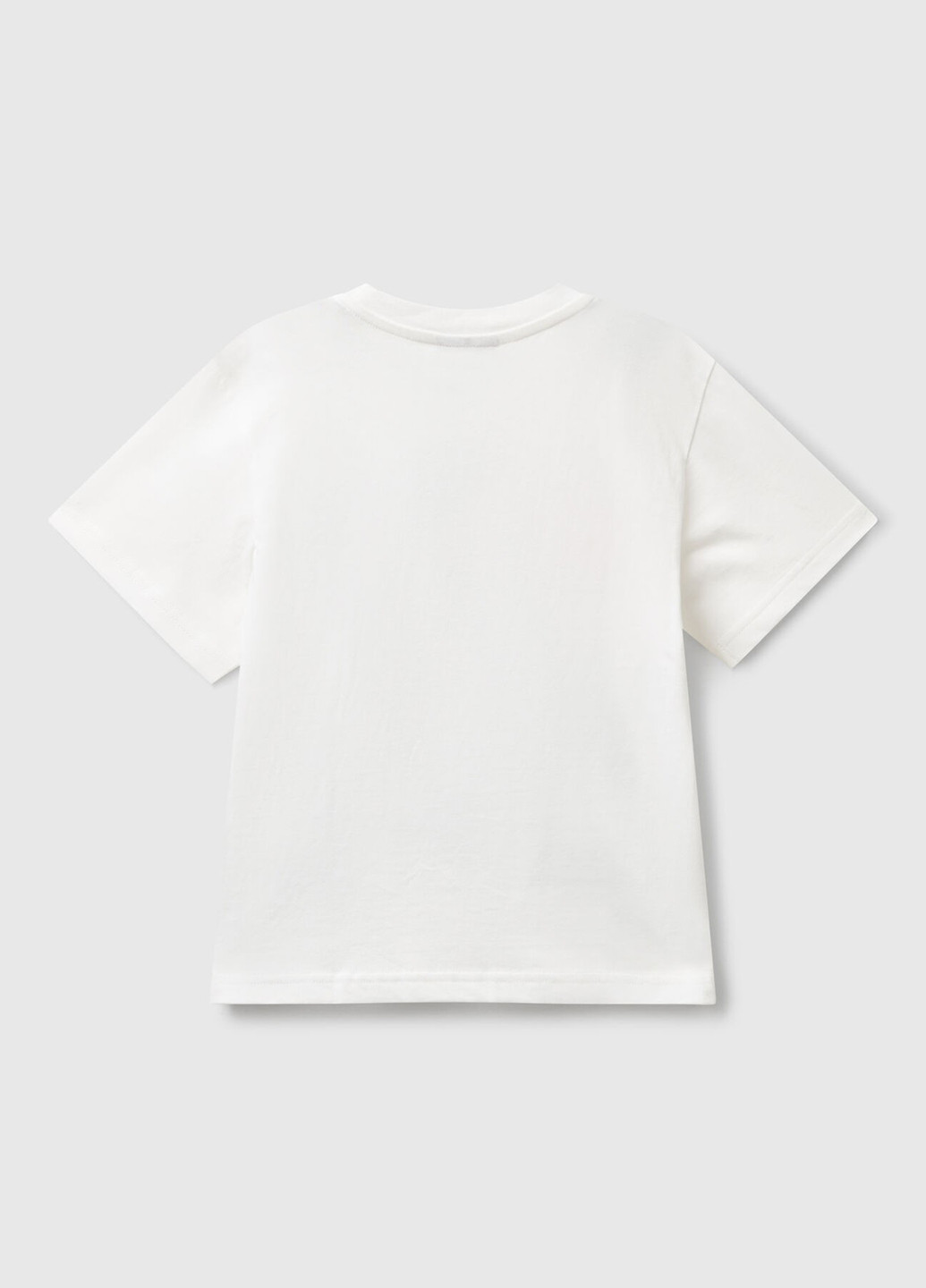 Біла демісезонна футболка United Colors of Benetton