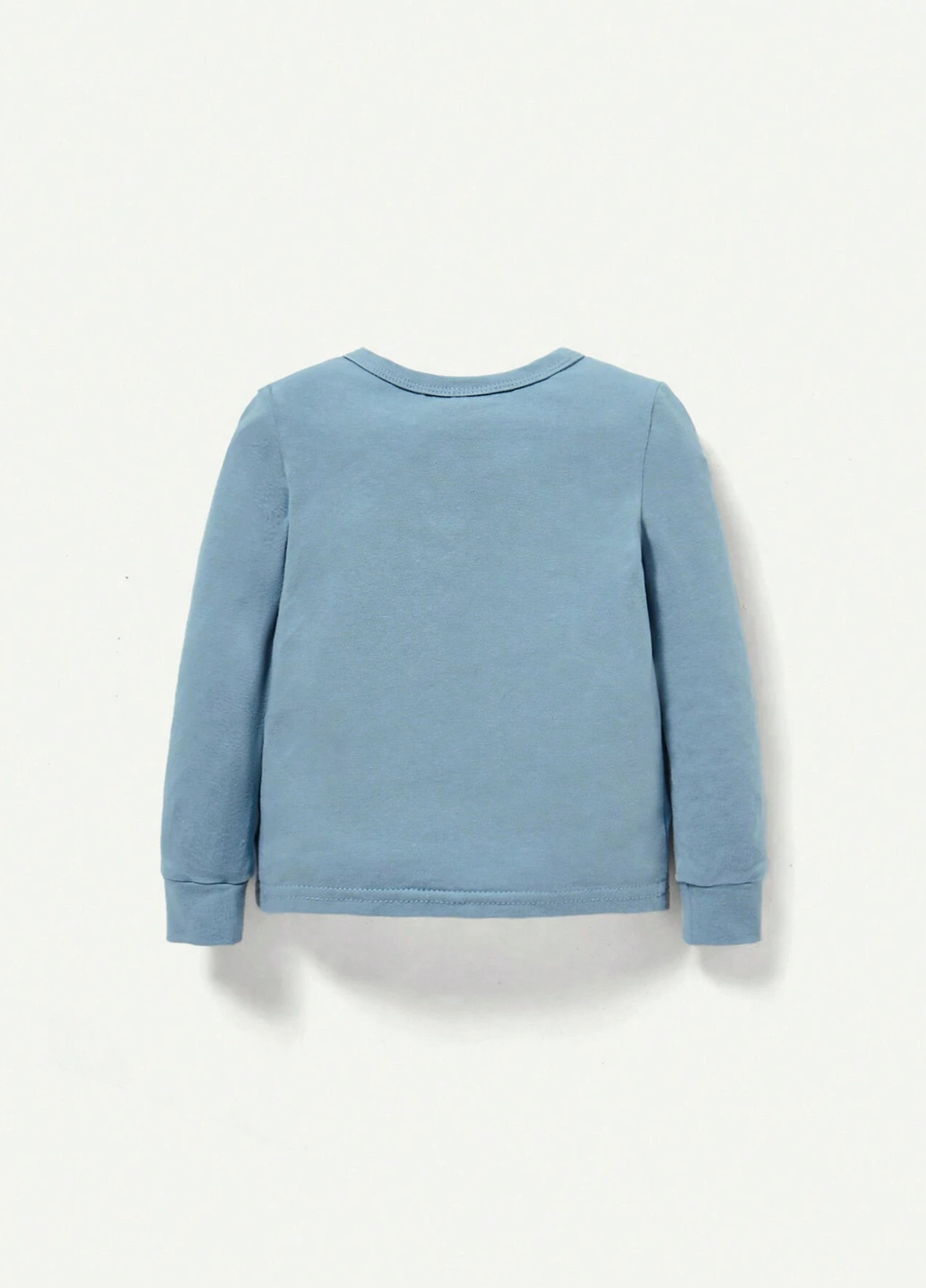 Голубой демисезонный костюм (лонгслив, брюки) SHEIN