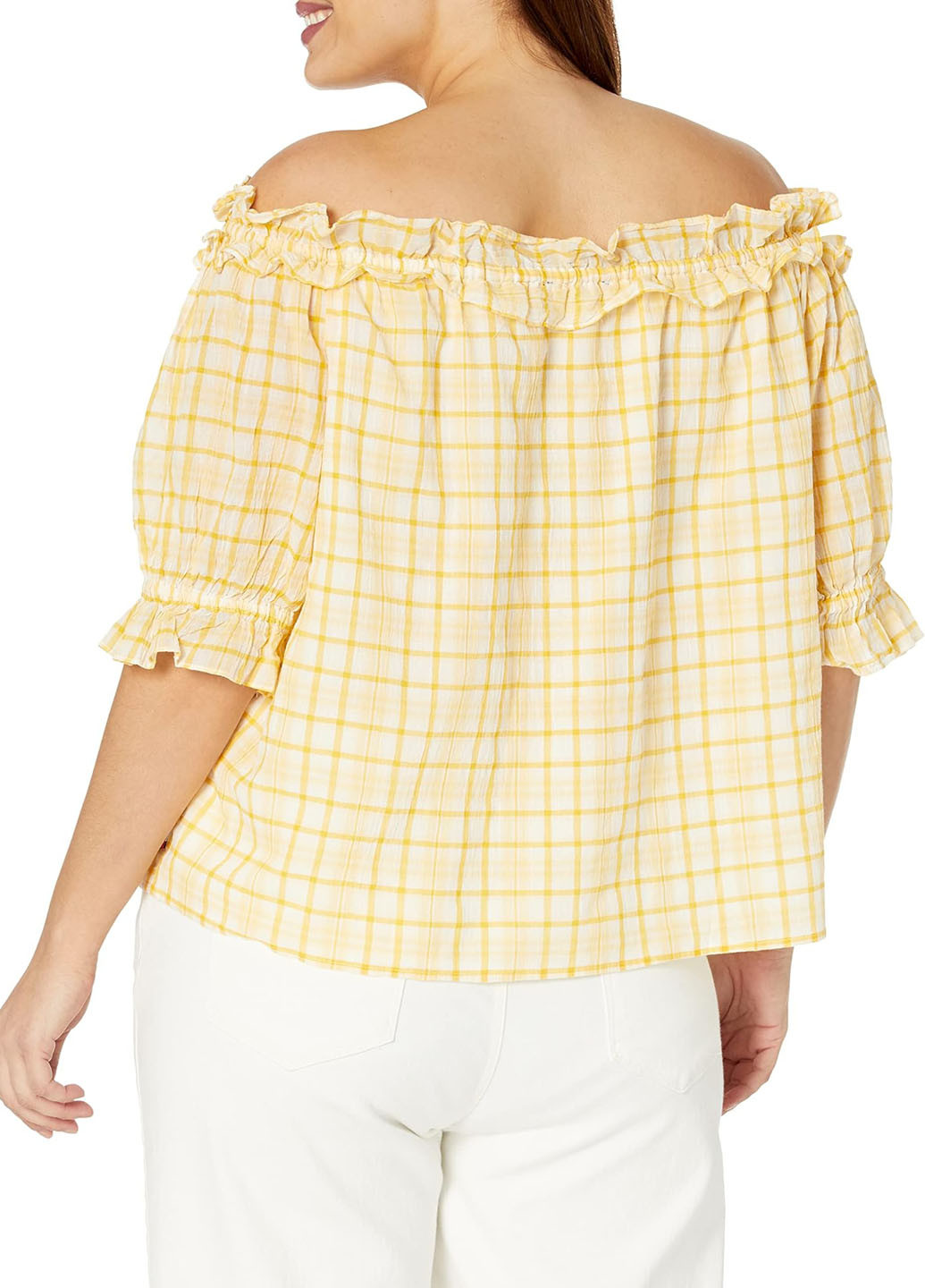 Желтая летняя блуза Tommy Hilfiger