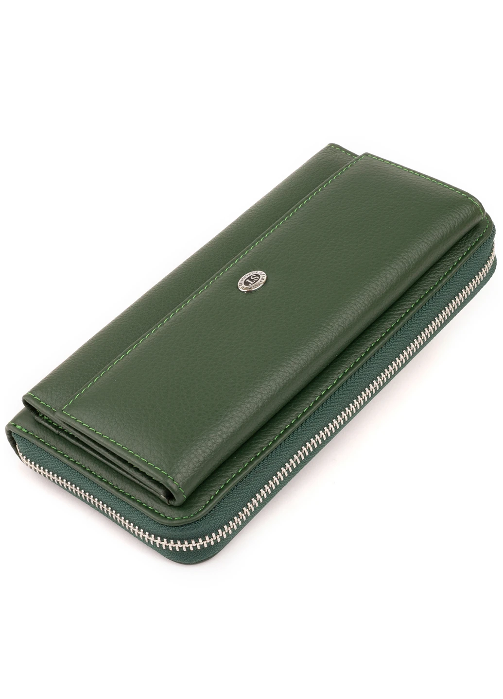 Жіночий шкіряний гаманець 20х10х2 см st leather (252131364)