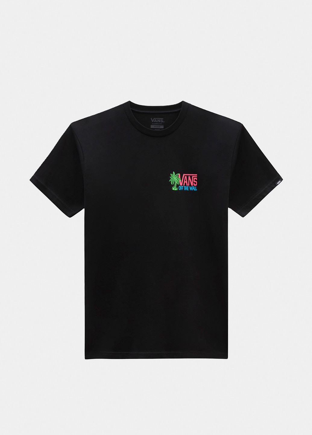 Черная футболка Vans
