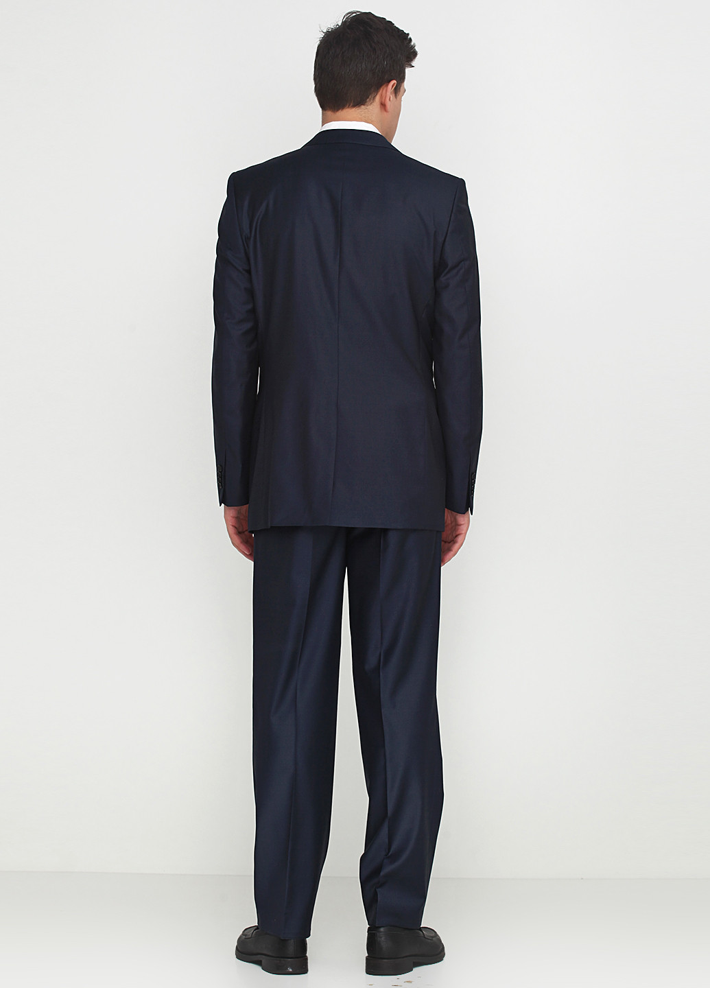 Темно-синій демісезонний костюм (піджак, брюки) з довгим рукавом Bagozza