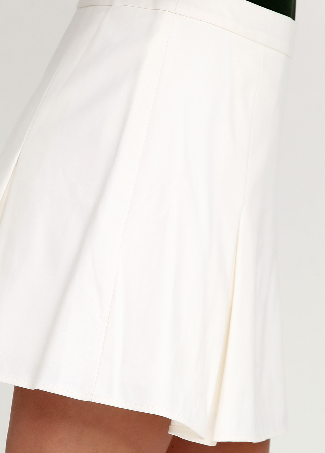 Молочная кэжуал однотонная юбка Ralph Lauren мини