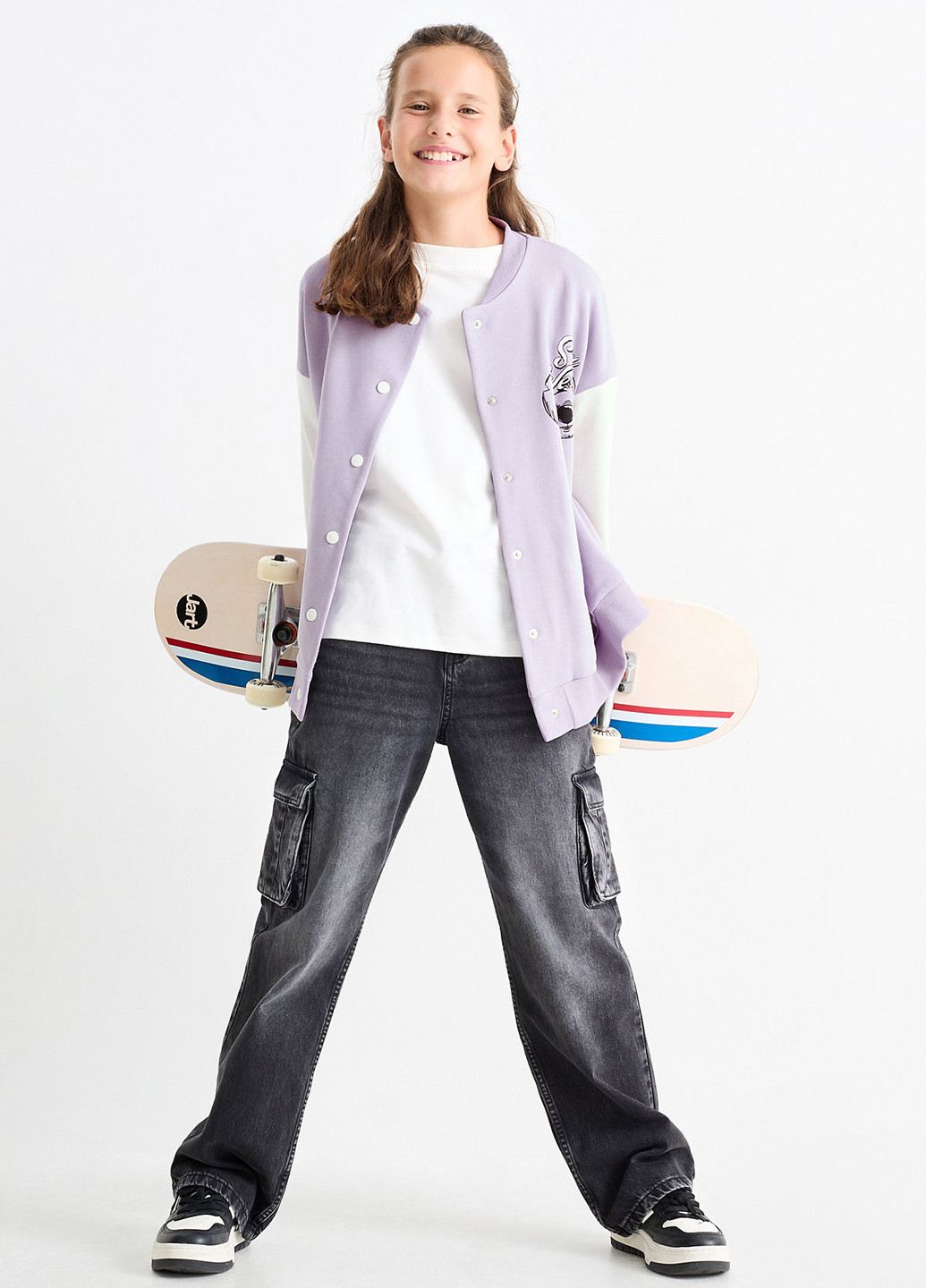 Бомбер C&A на кнопках (352073343)