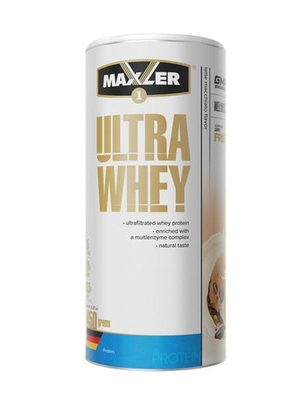 Протеин Ultra Whey 450 г клубничный милкшейк Maxler (251115947)