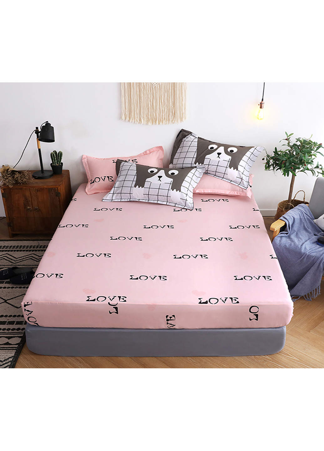 Комплект постельного белья с компаньоном Двуспальный Tag (252313297)