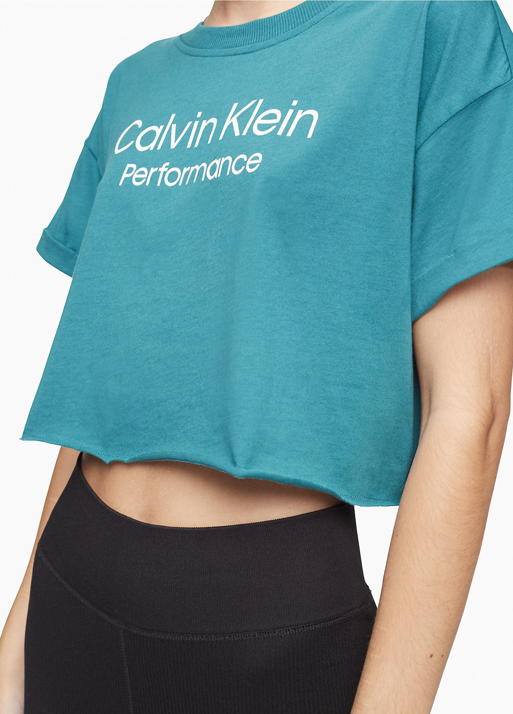 Бірюзова літня футболка Calvin Klein