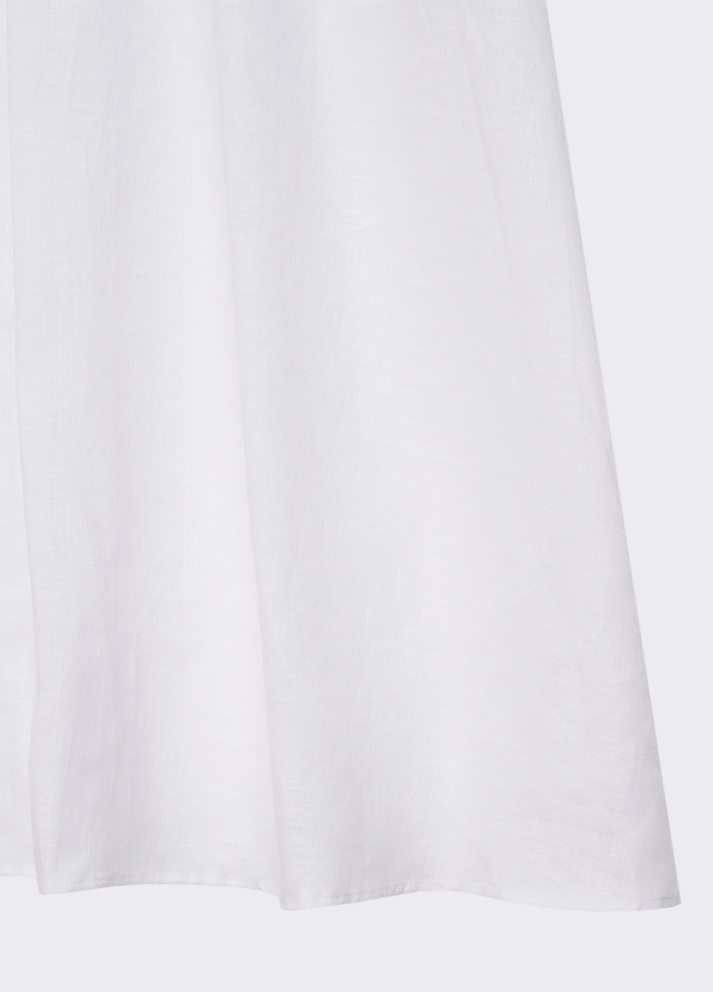 Белое кэжуал платье а-силуэт JUL однотонное