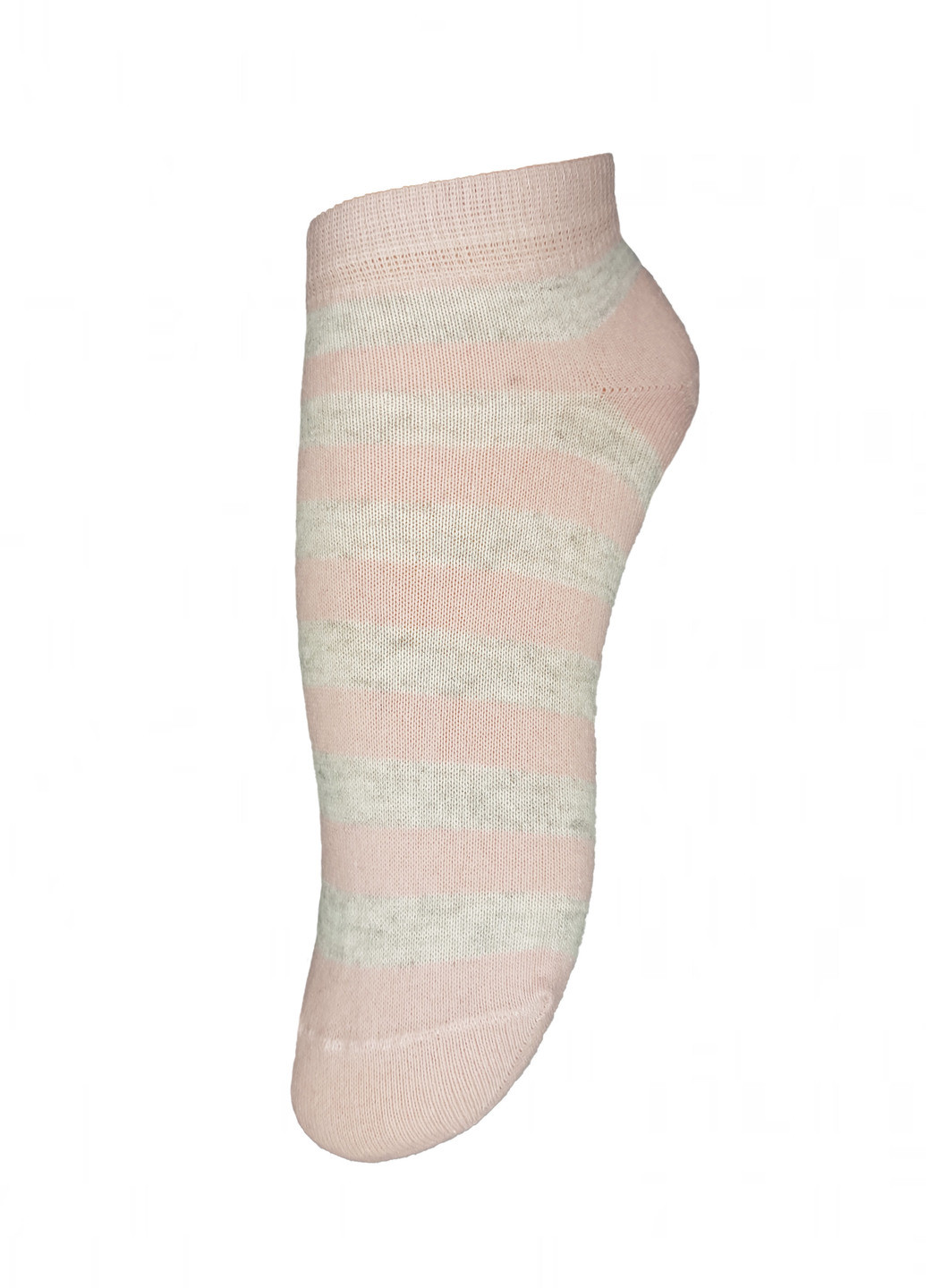 Шкарпетки жіночі//23-25/Сіро-рожевий Nova Line смужки сірі повсякденні