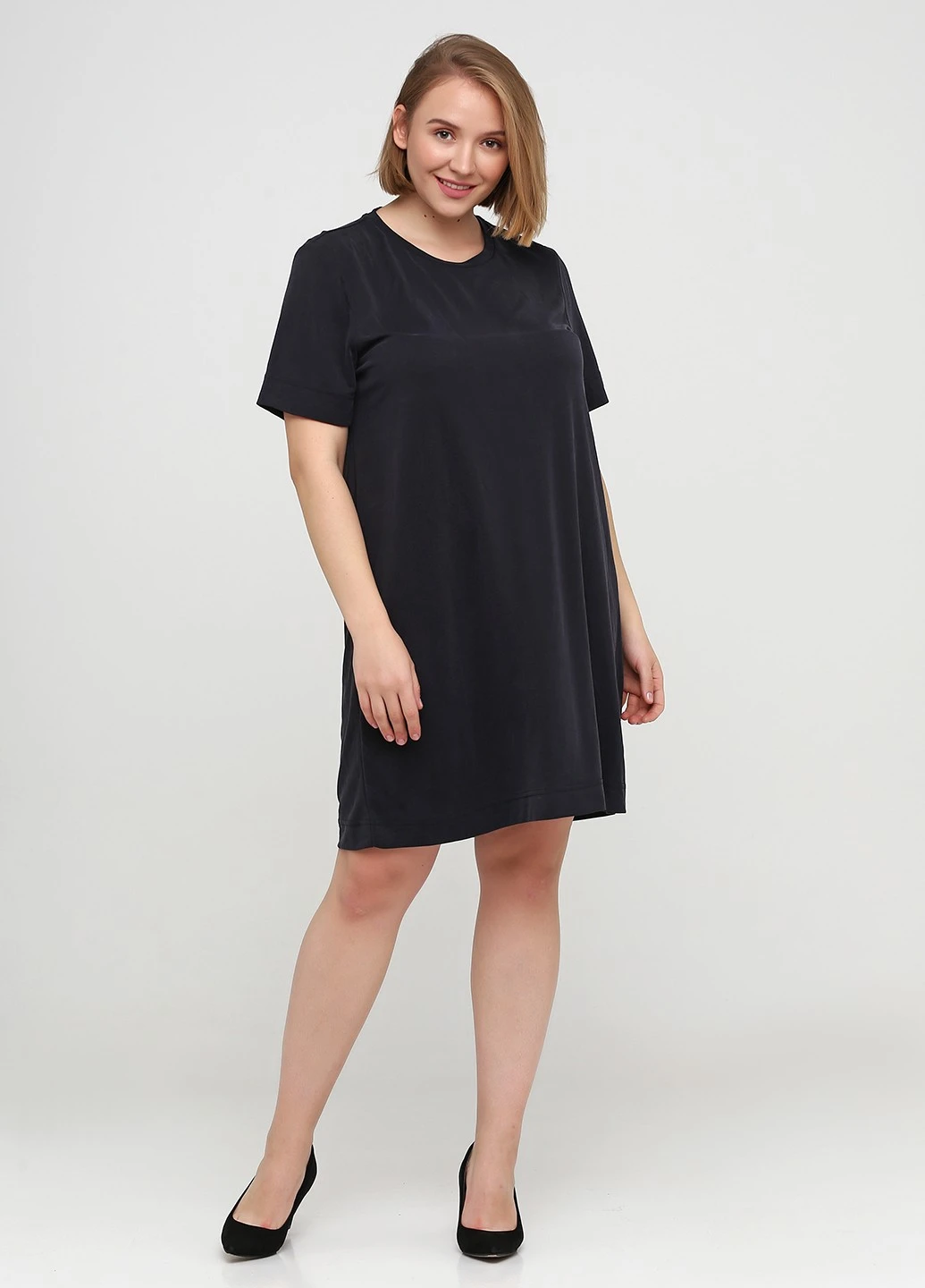 Черное кэжуал платье Monki однотонное