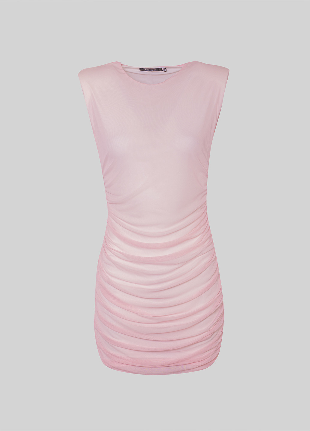 Светло-розовое кэжуал платье Missguided однотонное
