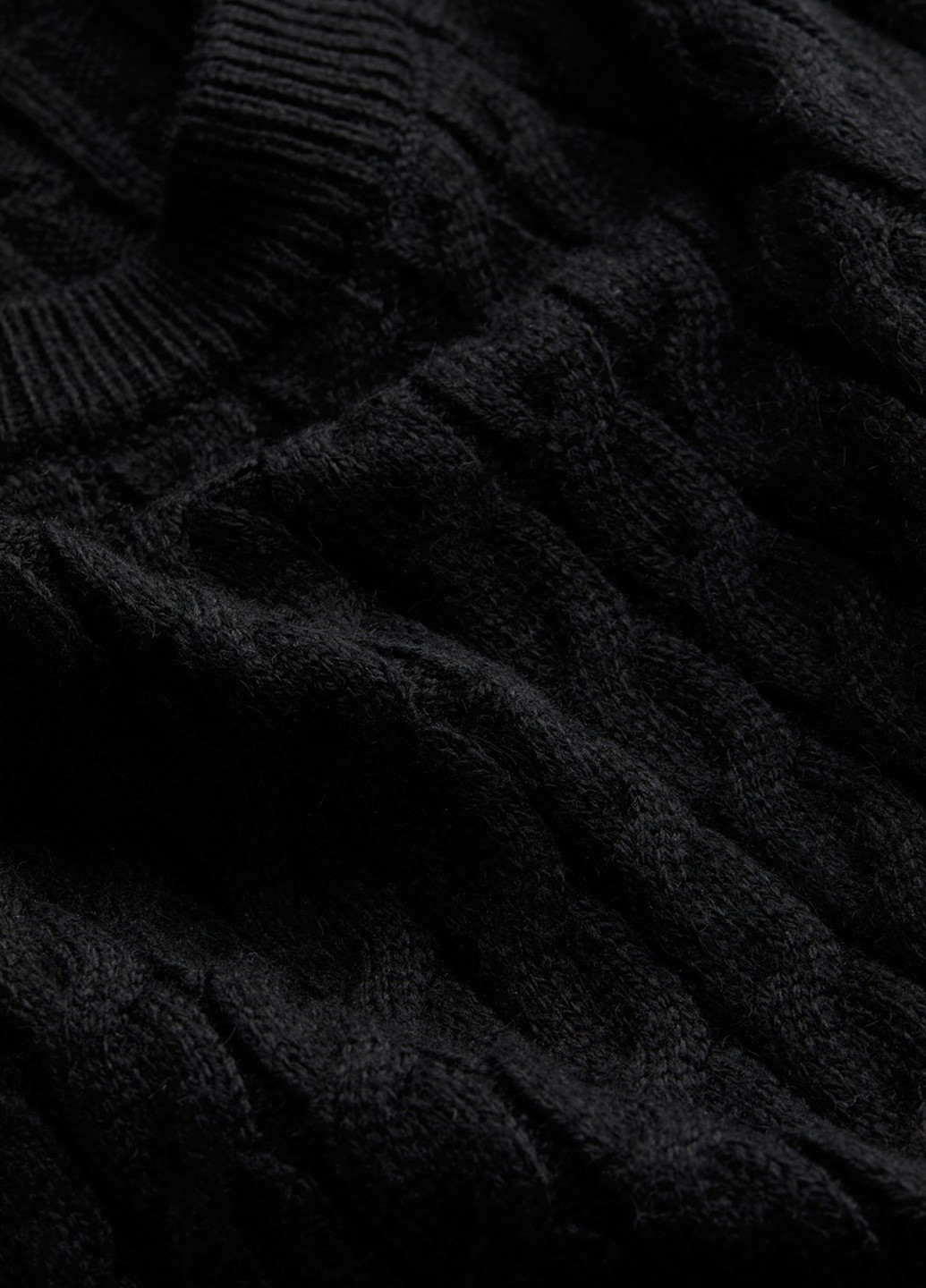 Черный зимний джемпер джемпер H&M