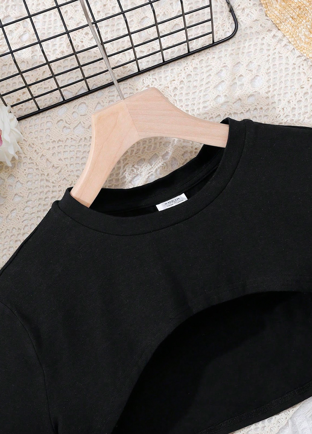 Комбінований літній комплект (топ, комбінезон) SHEIN