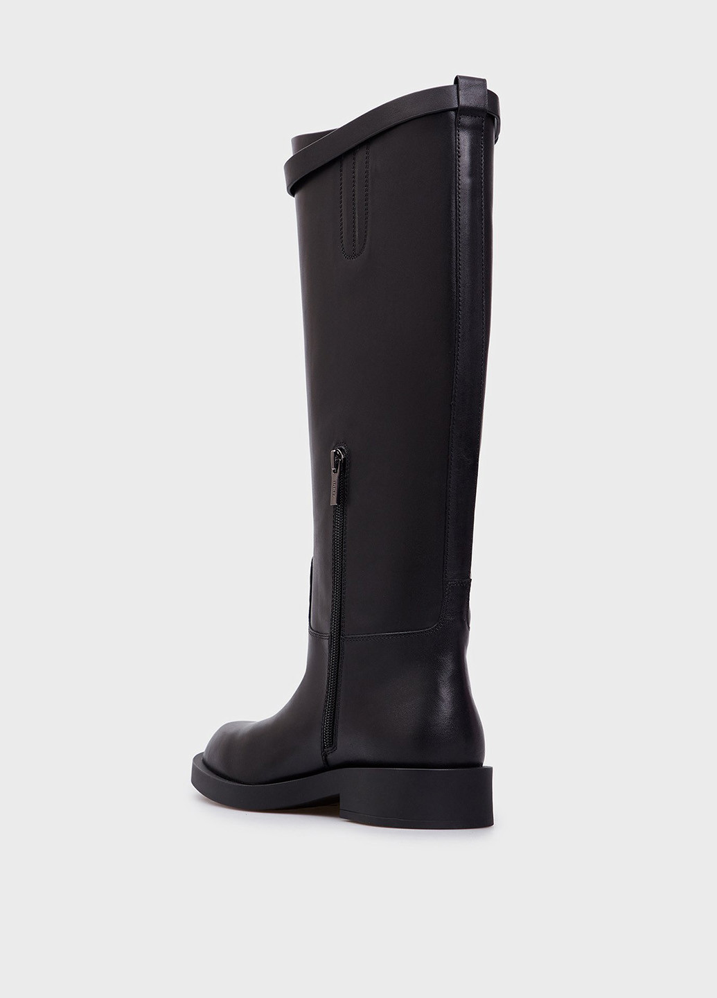 Осенние сапоги ботфорты PRPY с пряжкой