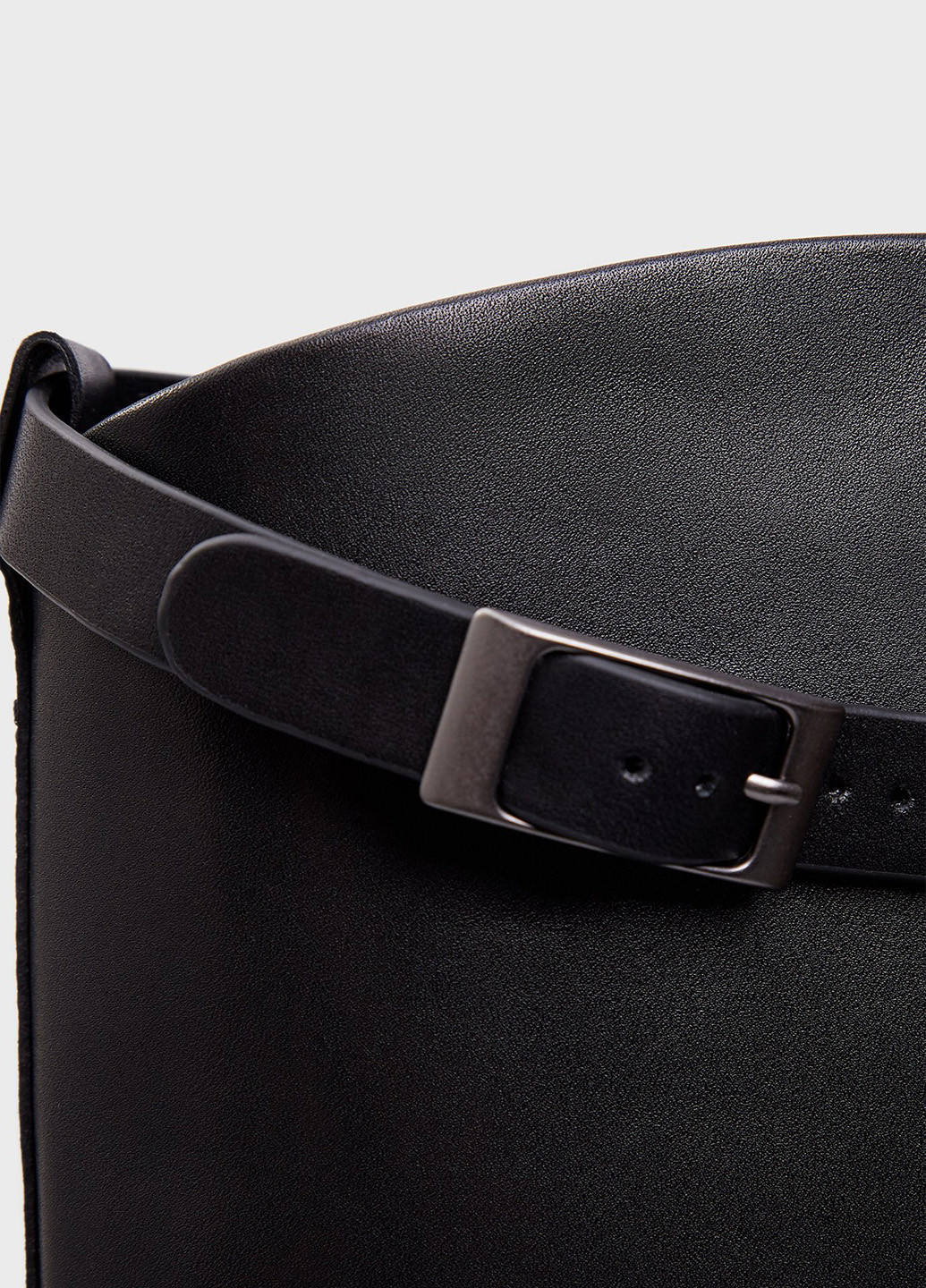 Осенние сапоги ботфорты PRPY с пряжкой