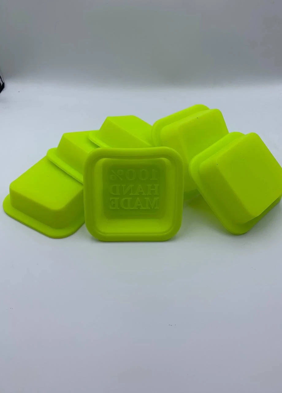 Формочки "Hand made" силікон 6шт/у блакитний 7*7*2см Mix Shop (218984067)