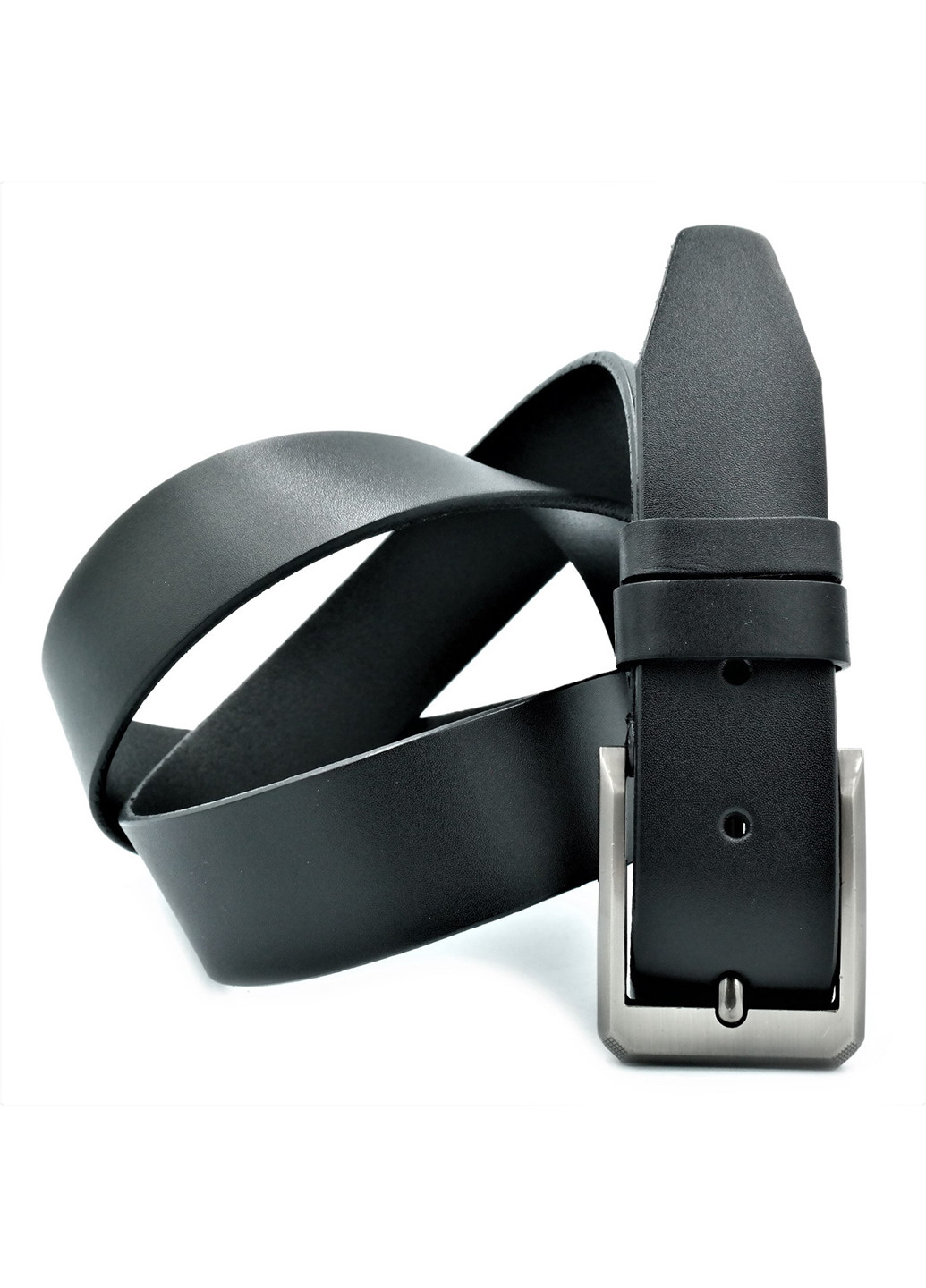 Чоловічий шкіряний ремінь 110-125х4 см Weatro (252412462)