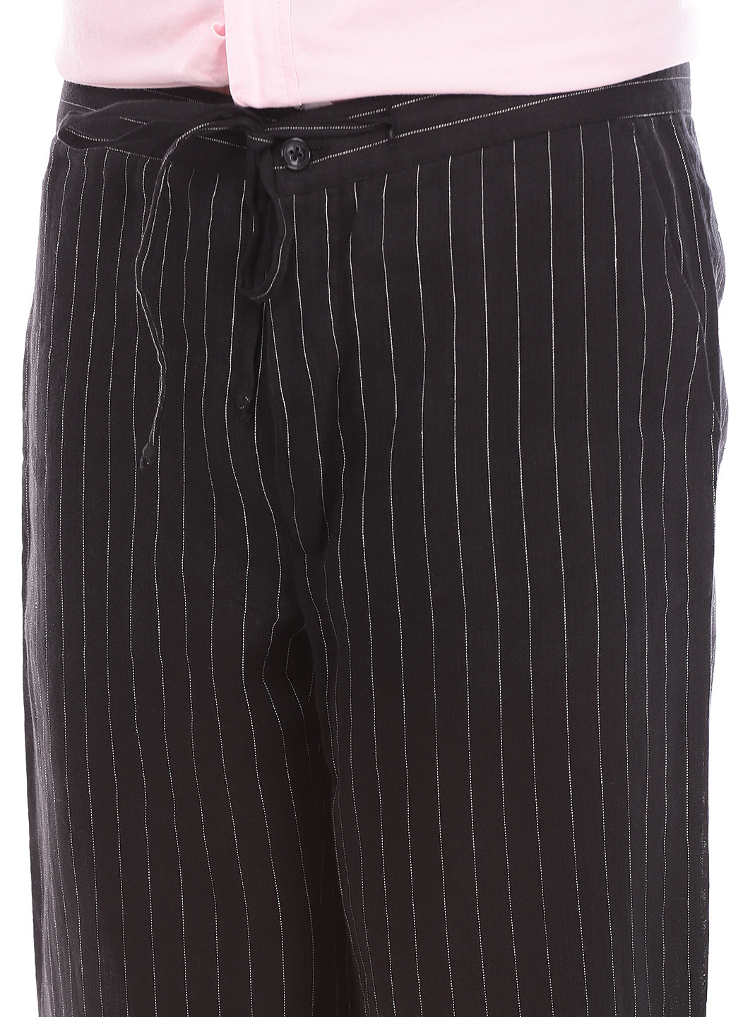 Черные кэжуал летние прямые брюки Flash