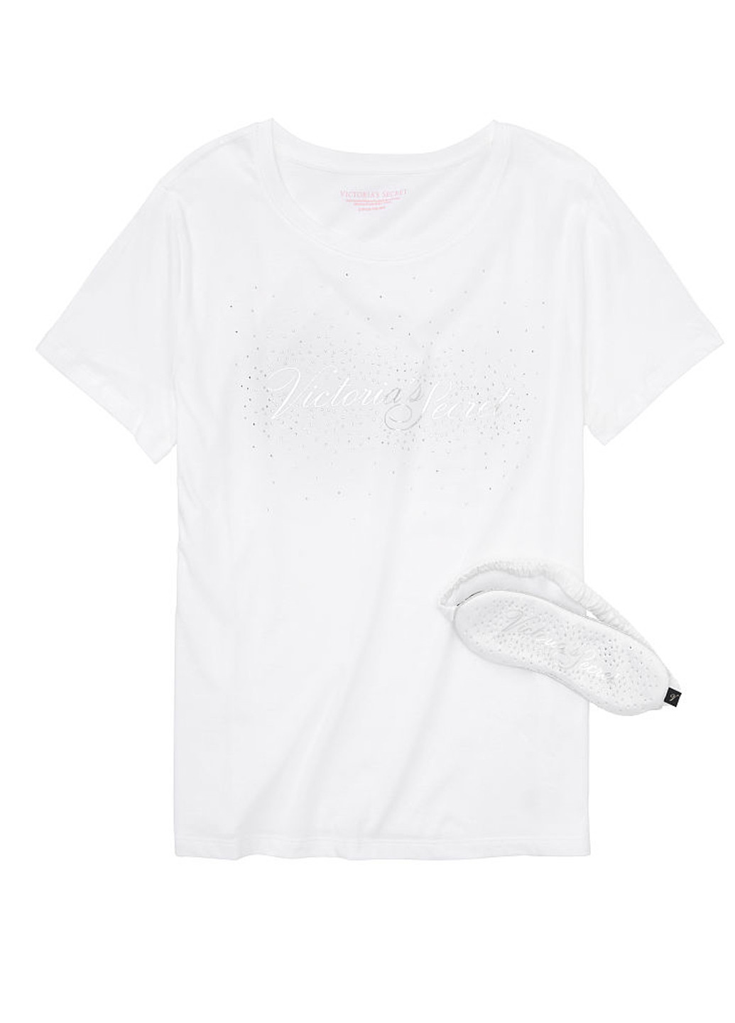 Білий демісезонний комплект (футболка, маска) Victoria's Secret