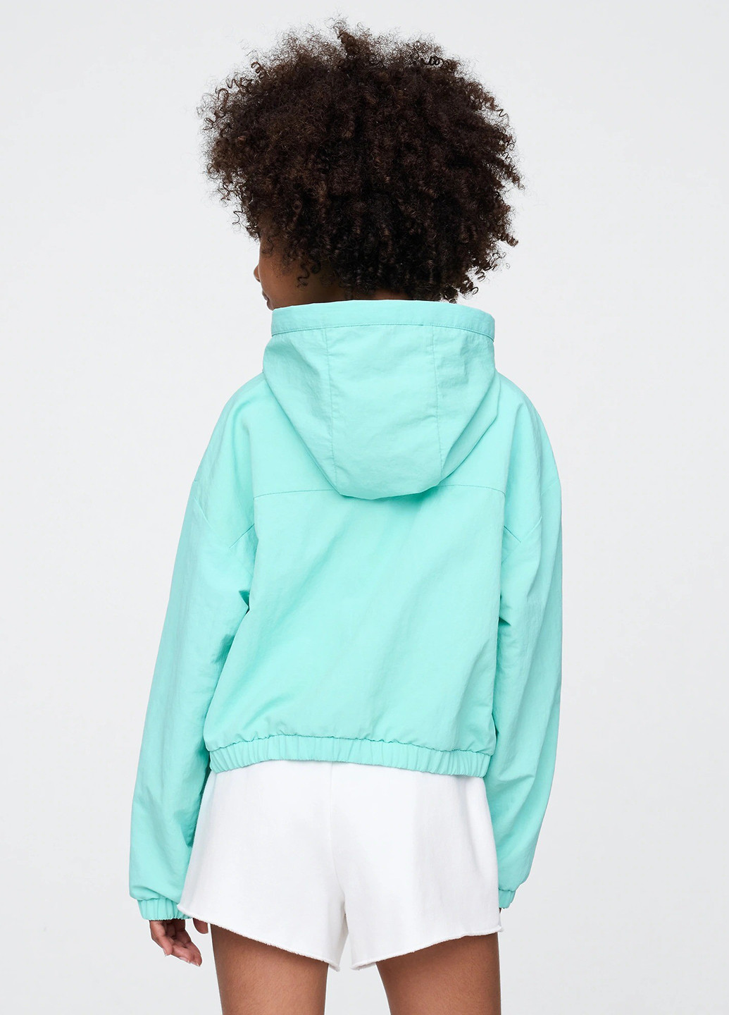 Бирюзовая демисезонная ветровка Gap