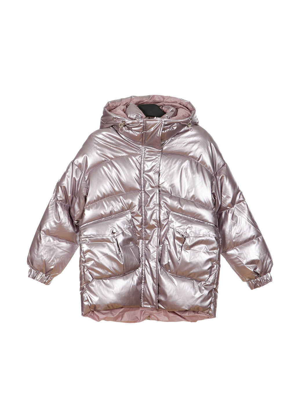 Серебряная зимняя куртка MyChance