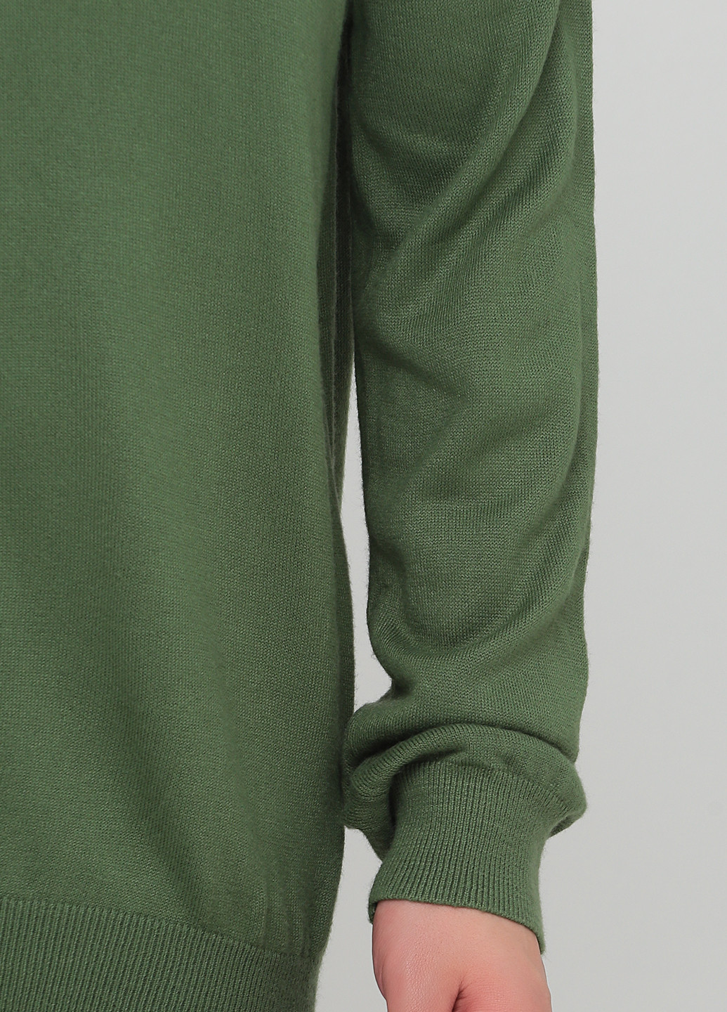 Зелений демісезонний пуловер F&F