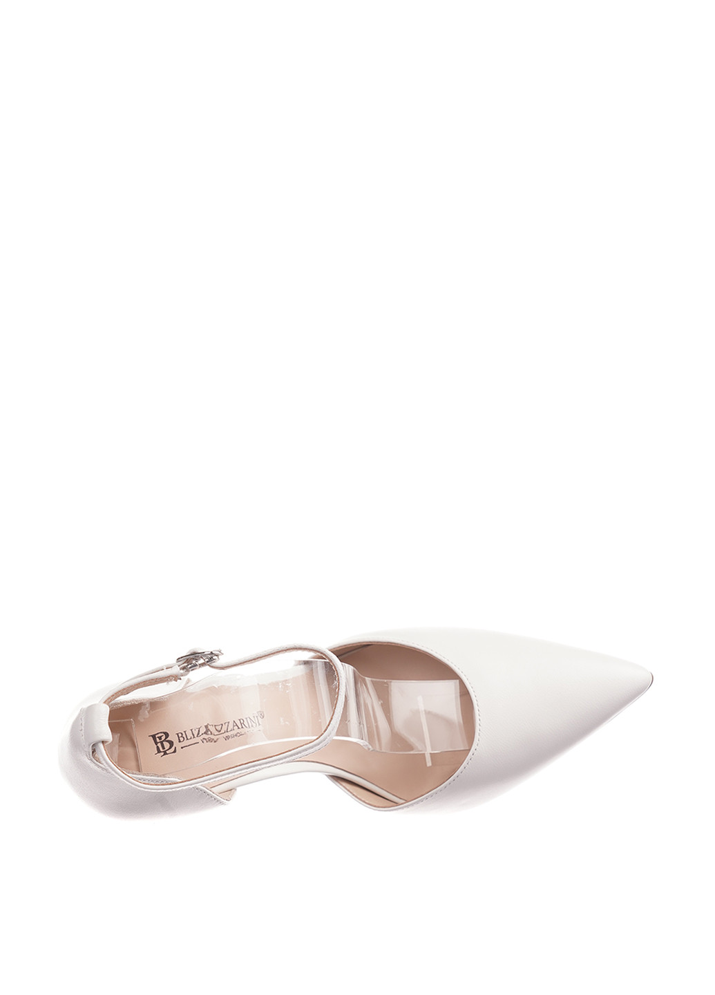Blizzarini Туфли лодочки белый з натуральная кожа, украина — демисезон (301908785)