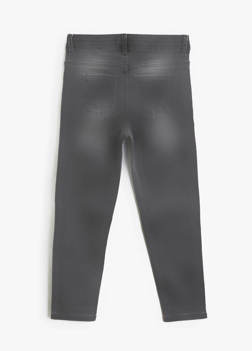 Джинси KOTON завужені однотонні темно-сірі джинсові бавовна