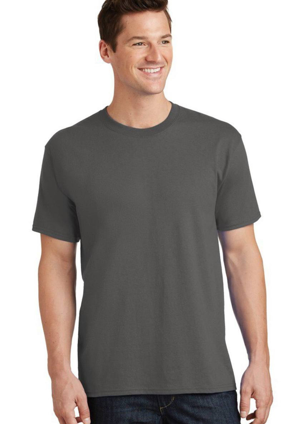 Сіра футболка Port Company