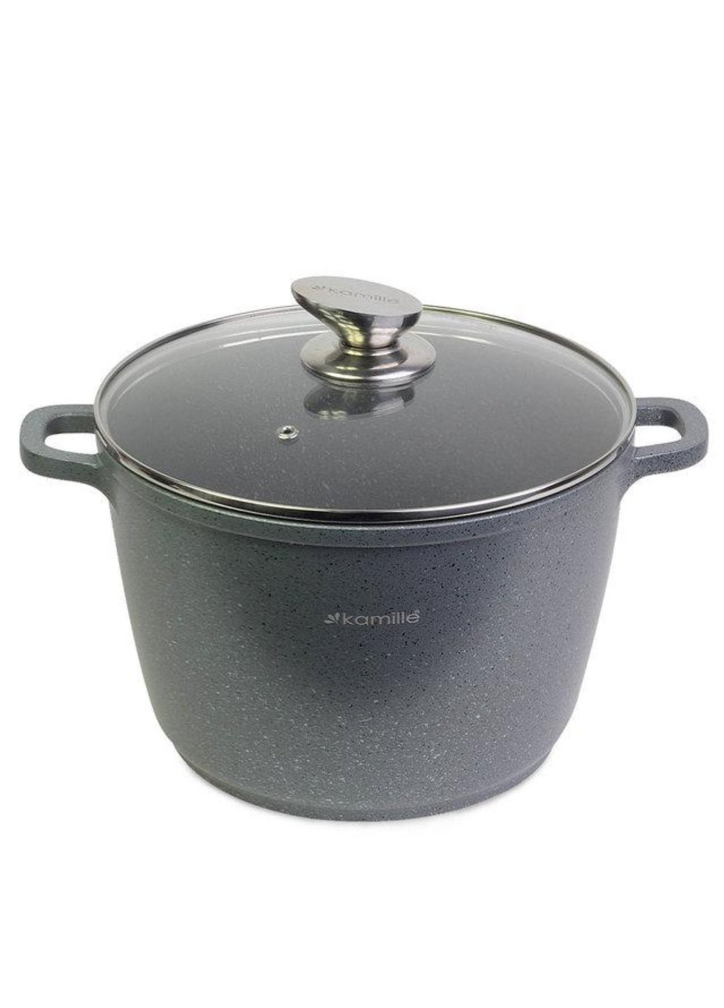 Кастрюля с крышкой KM-4427 6.2 л 24 см Kamille (254641937)