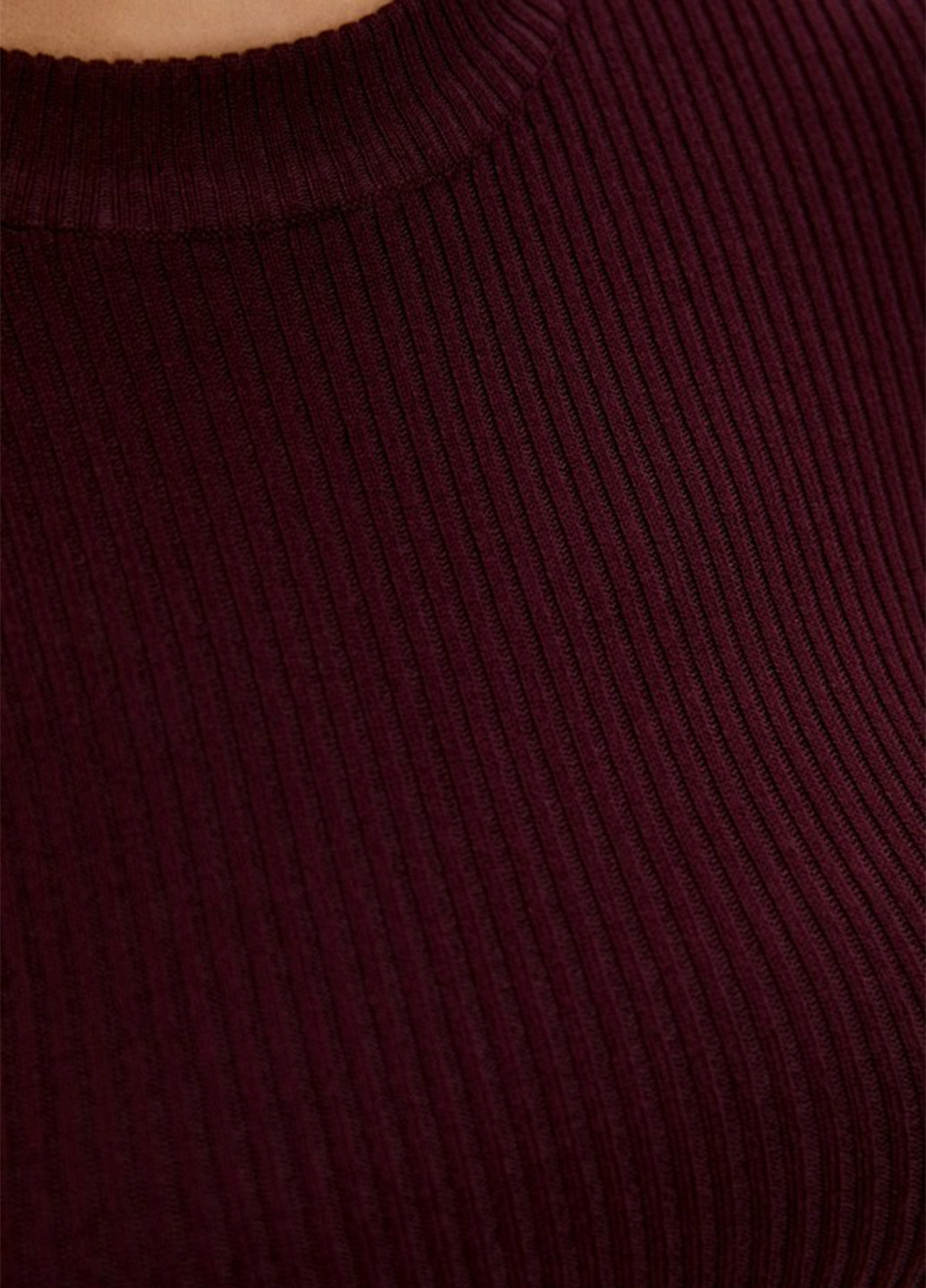 Бордовый демисезонный свитер джемпер befree