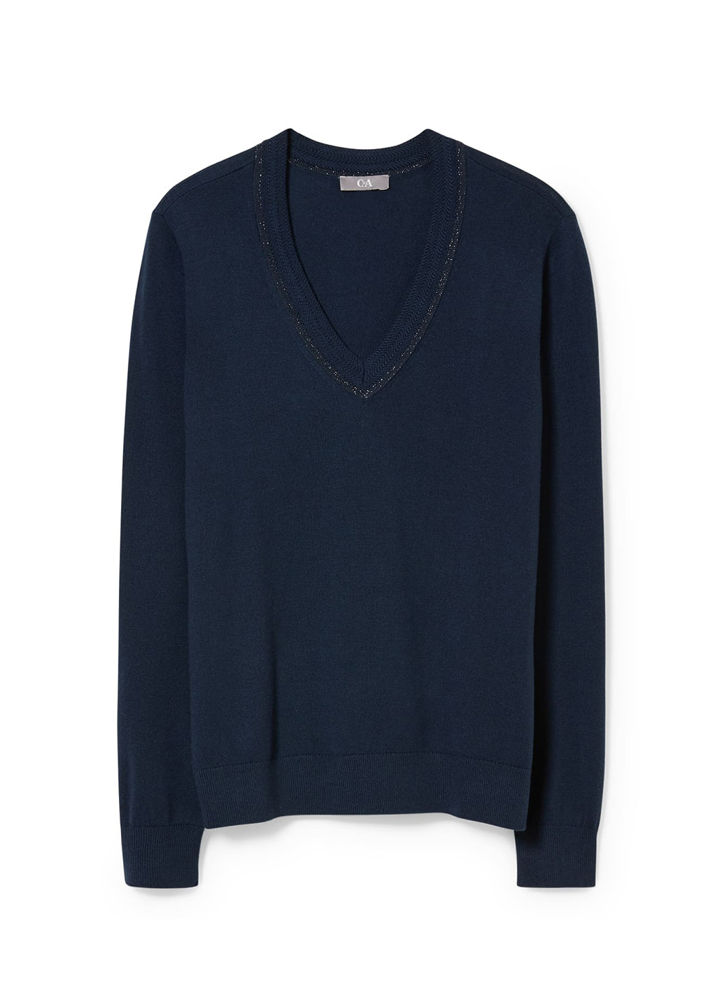 Темно-синий демисезонный пуловер пуловер C&A