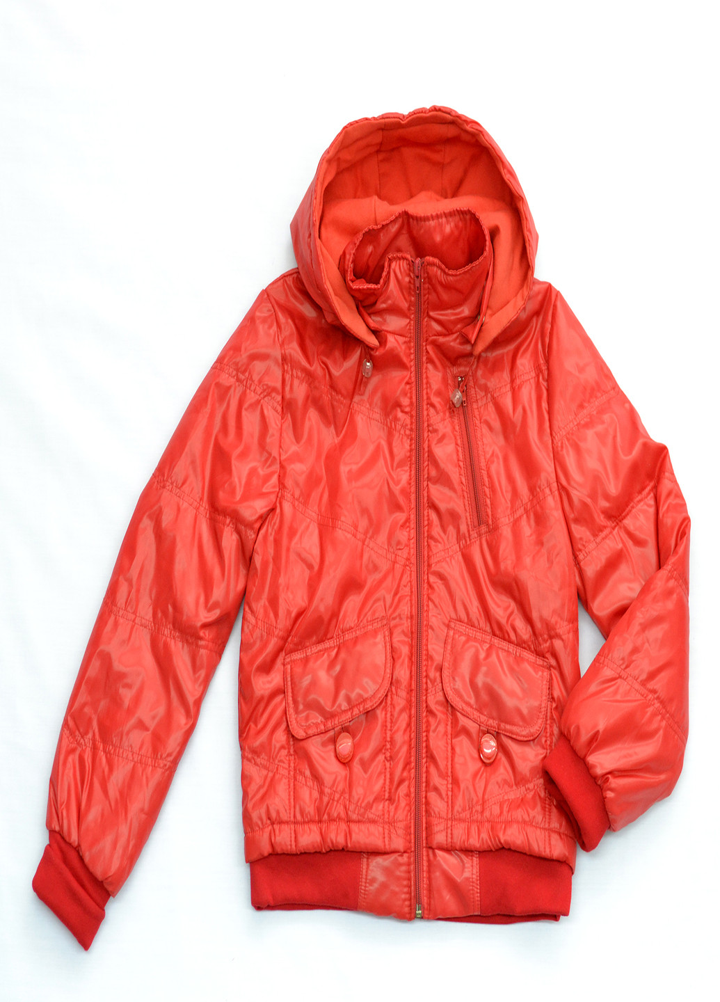 Красная демисезонная куртка роксолана Piccolo L
