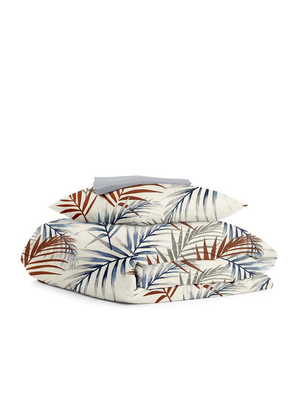 Подростковый комплект на резинке BEIGE FOLIAGE CS1 Ранфорс 155х215 см Cosas (256462840)