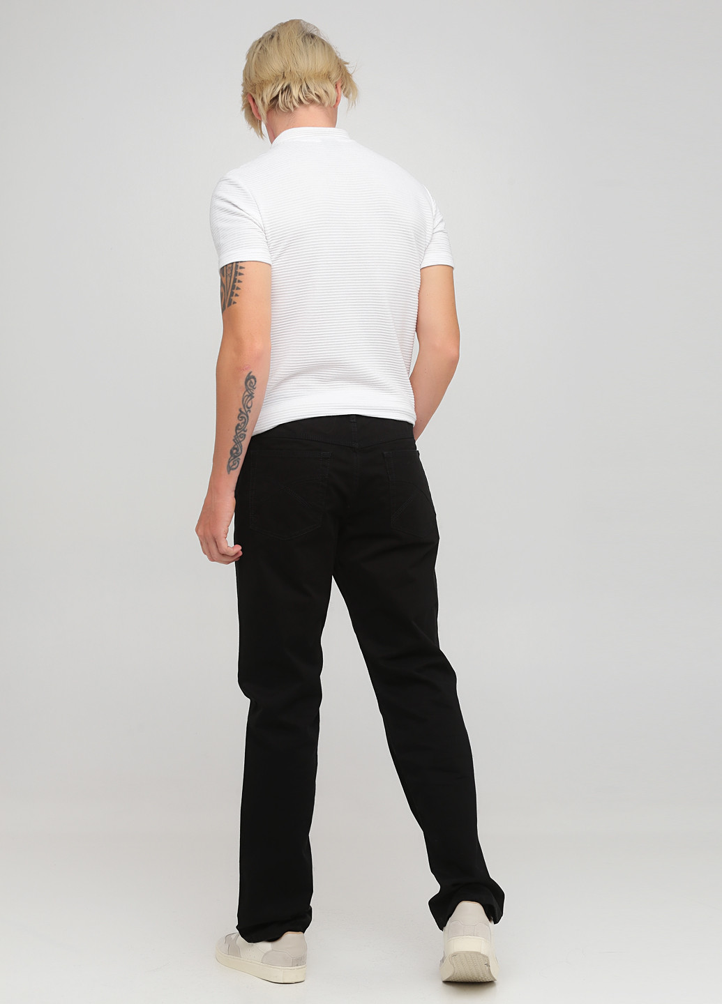 Черные кэжуал демисезонные прямые брюки Lagrand