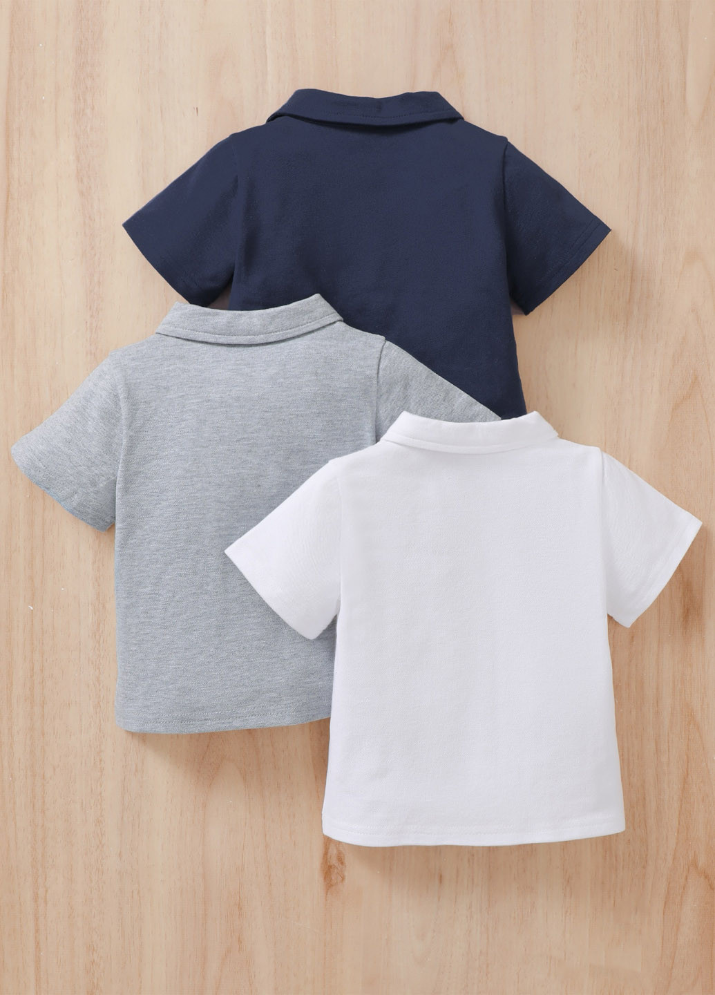 Поло (3 шт.) SHEIN (346756276)