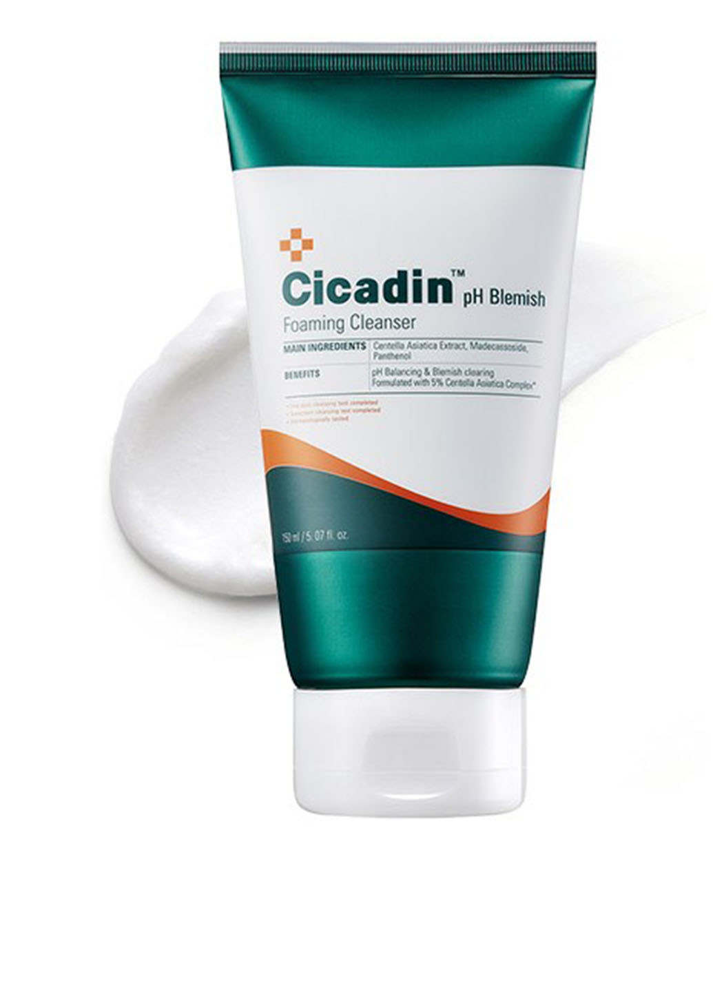 Пенка для умывания Cicadin pH Blemish Foaming Cleanser, 150 мл MISSHA (223727751)