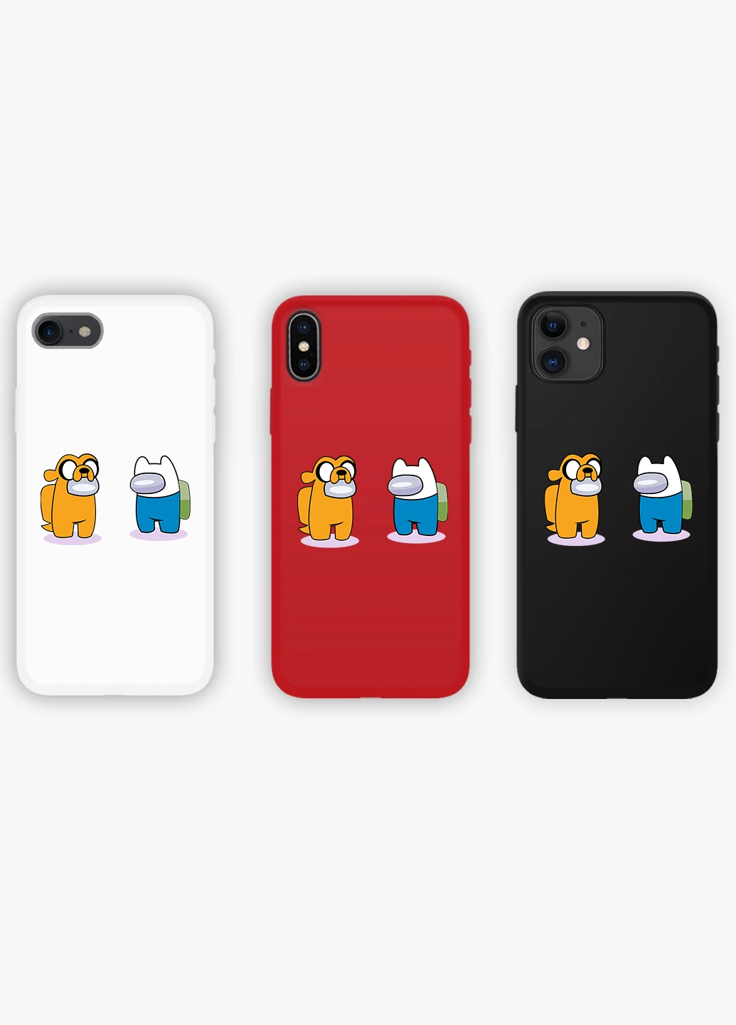 Чохол силіконовий Apple Iphone Xr Амонг Ас Час пригод (Among Us Adventure Time) (8225-2414) MobiPrint (219565953)