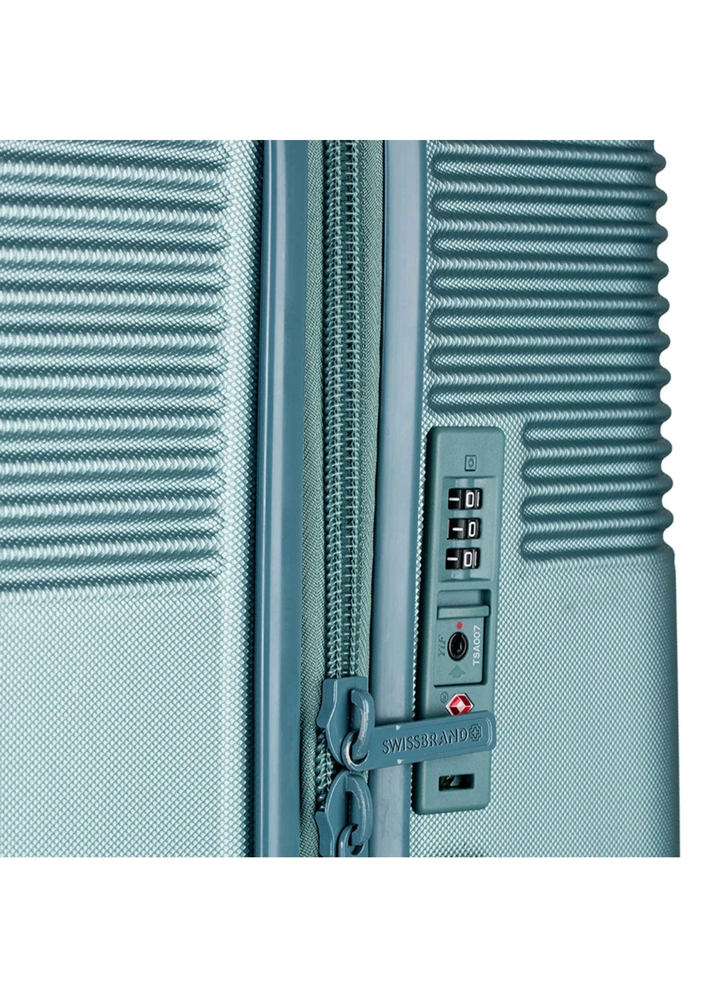 Чемодан Cairo (S) Teal (SWB_LHCAI503S) Swissbrand (252825187)