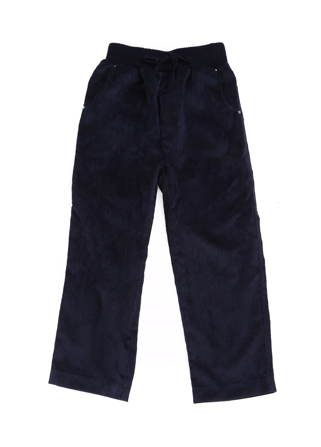 Темно-синие кэжуал демисезонные брюки прямые Flash