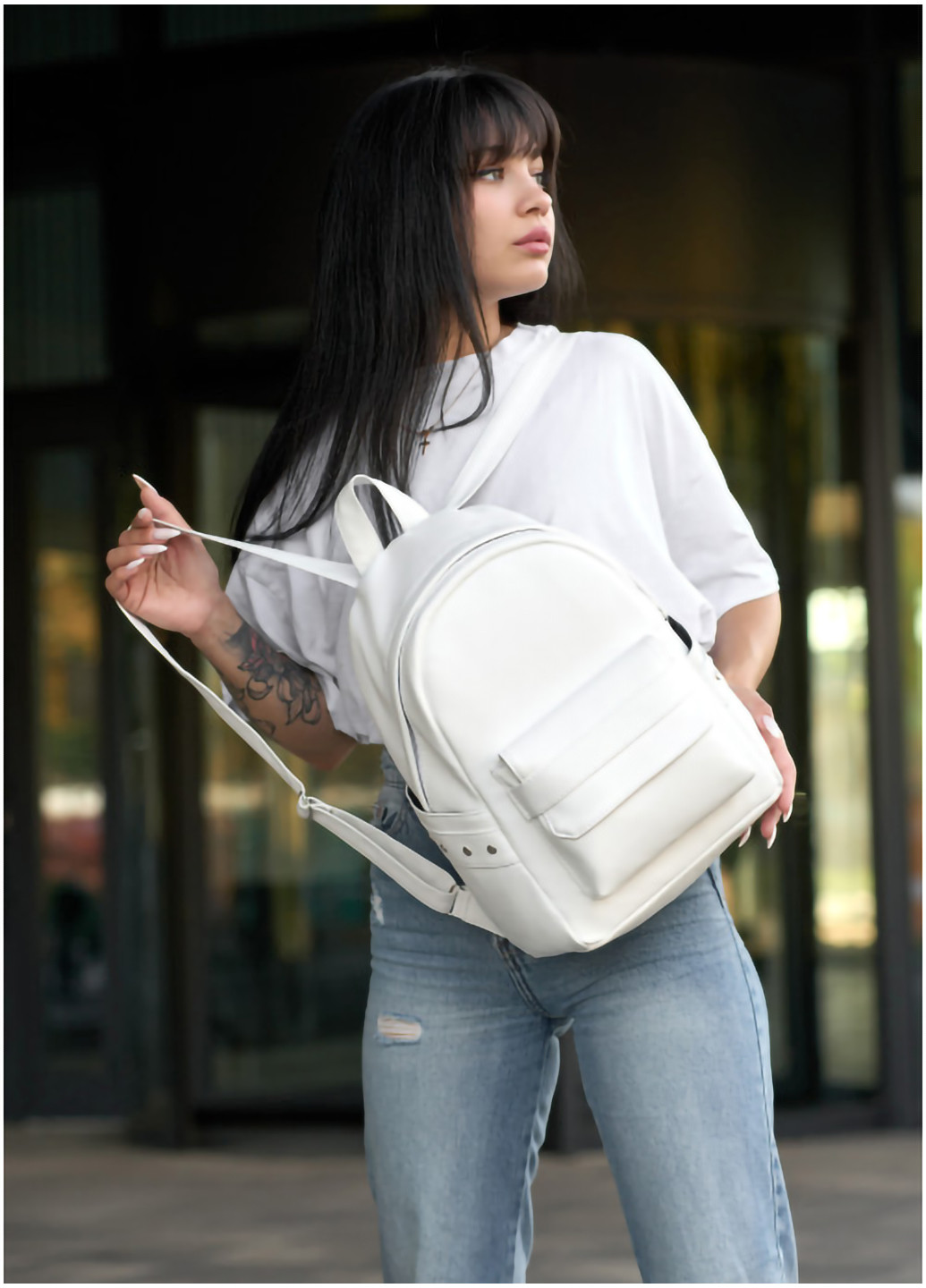 Жіночий рюкзак 35х25х12 см Sambag (255710545)