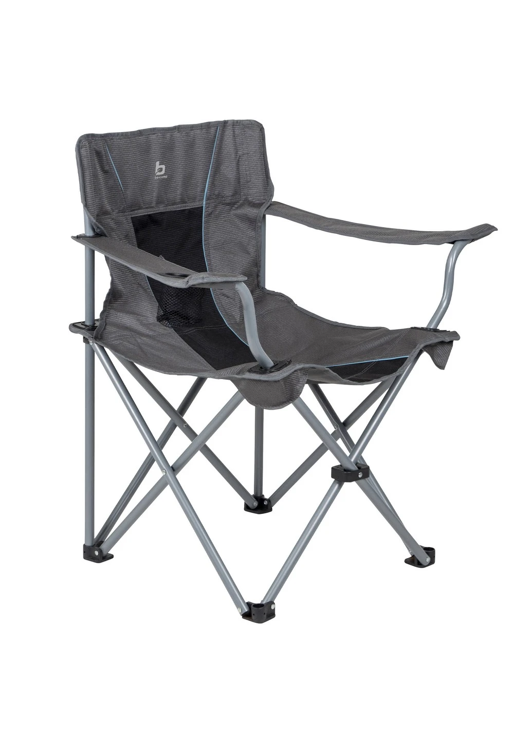 Крісло розкладне Yukon Anthracite (1204741) Bo-Camp (253114938)