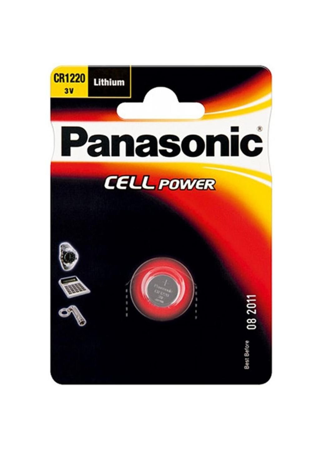 Батарейка CR 1220 * 1 LITHIUM (CR-1220EL/1B) Panasonic (251411858)