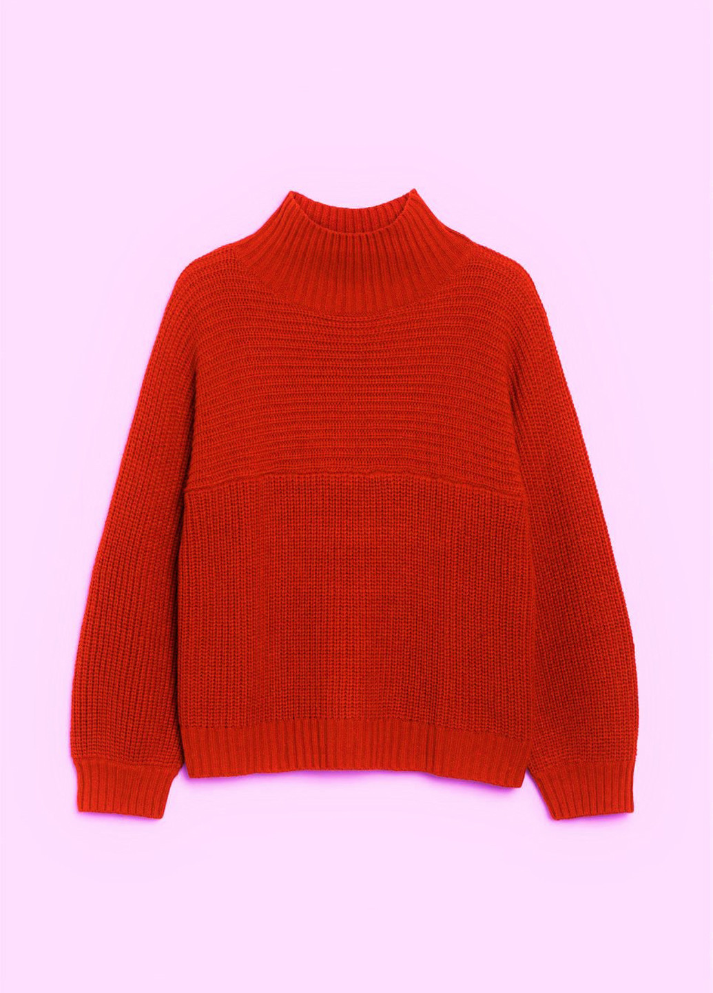 Красный демисезонный свитер Monki