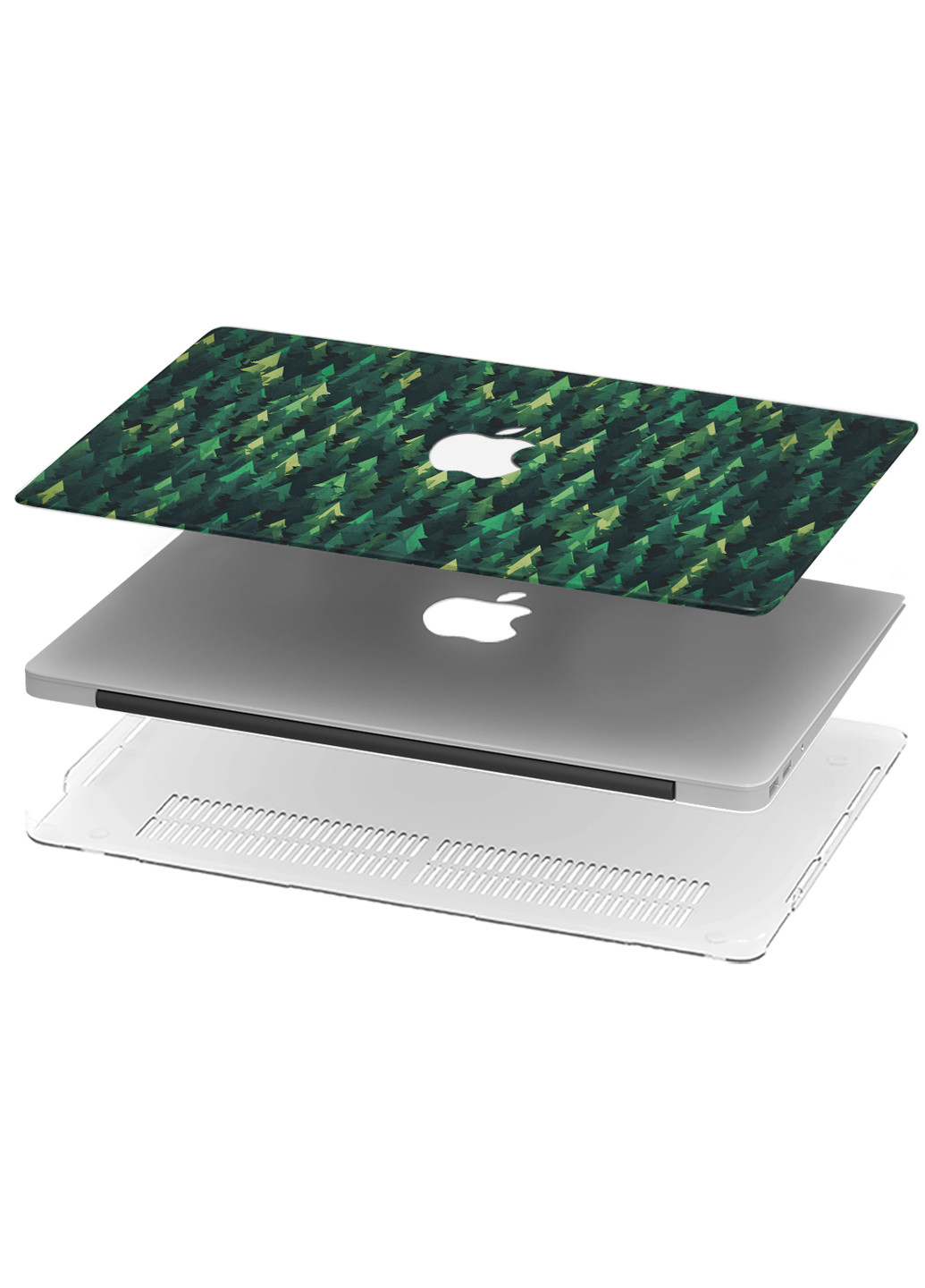 Чехол пластиковый для Apple MacBook Pro 15 A1707 / A1990 Минимализм (Minimal landscape) (9649-2557) MobiPrint (218867853)