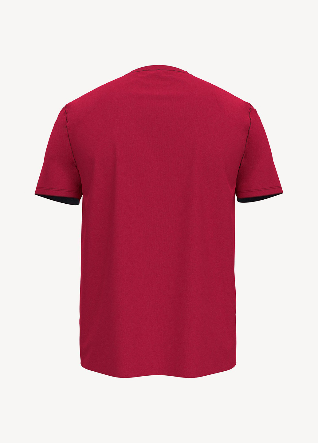 Вишневая футболка Tommy Hilfiger